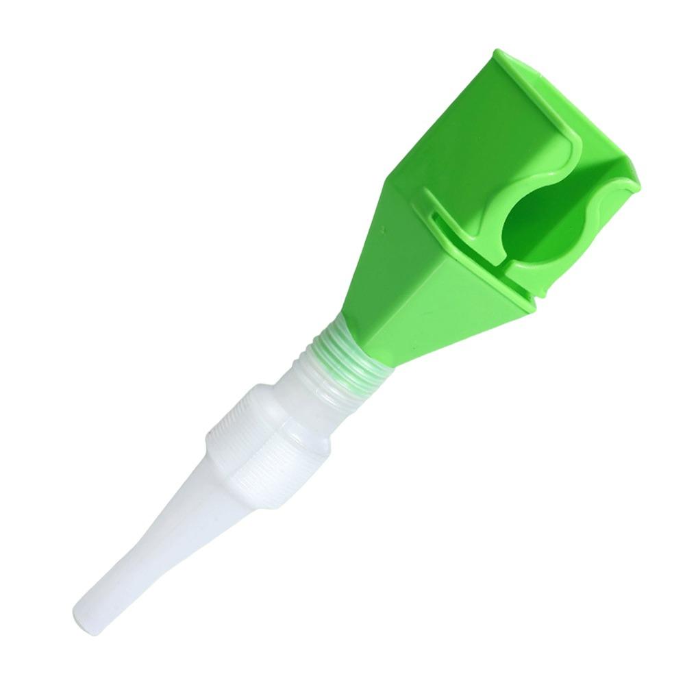 Foldable Oil Gasoline Filter Transfer Funnels Portable Oil Funnel New Car Refueling Funnel Green