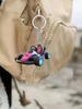 1 Racing Pendant Theme Multifunctional Keychain DIY Backpack Hanging Decoration. It Can Also Be Used As a Car Decoration