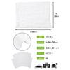 Strix Design Disposable Towels/Dry Cloths, 20 count (2 packs of 10), Approx. 20 x 30 cm, White Cotton, for School, Home, Car Wash, Cleaning, Wet Moppi