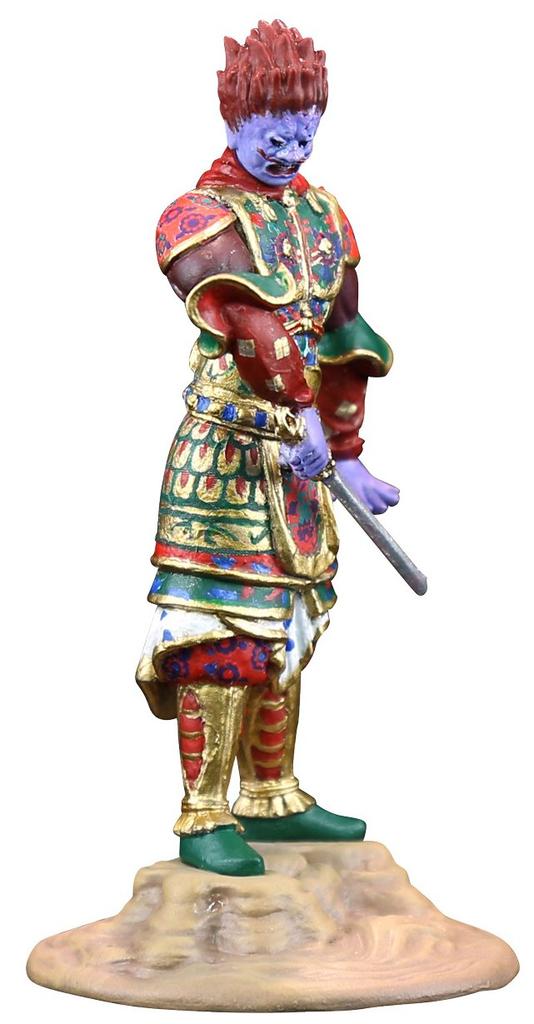 MiniQ Miniatyrkub 006 Generell Shogun PVC Målad Komplett Figur