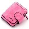 Women's Wallet Buckle Matte Leather Change Bag Cute Little Fresh Wallet