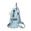 Yogodlns New Priniting Floral Backpack For Women Fashion Hairball Rucksack Large Capacity Student Bookbags Casual Travel Bag