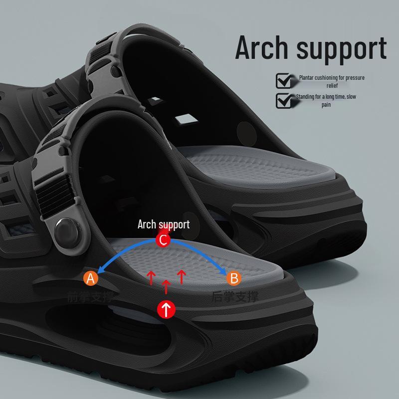 Men's 2025 Summer Outdoor Non-slip Arch Support EVA Sandals