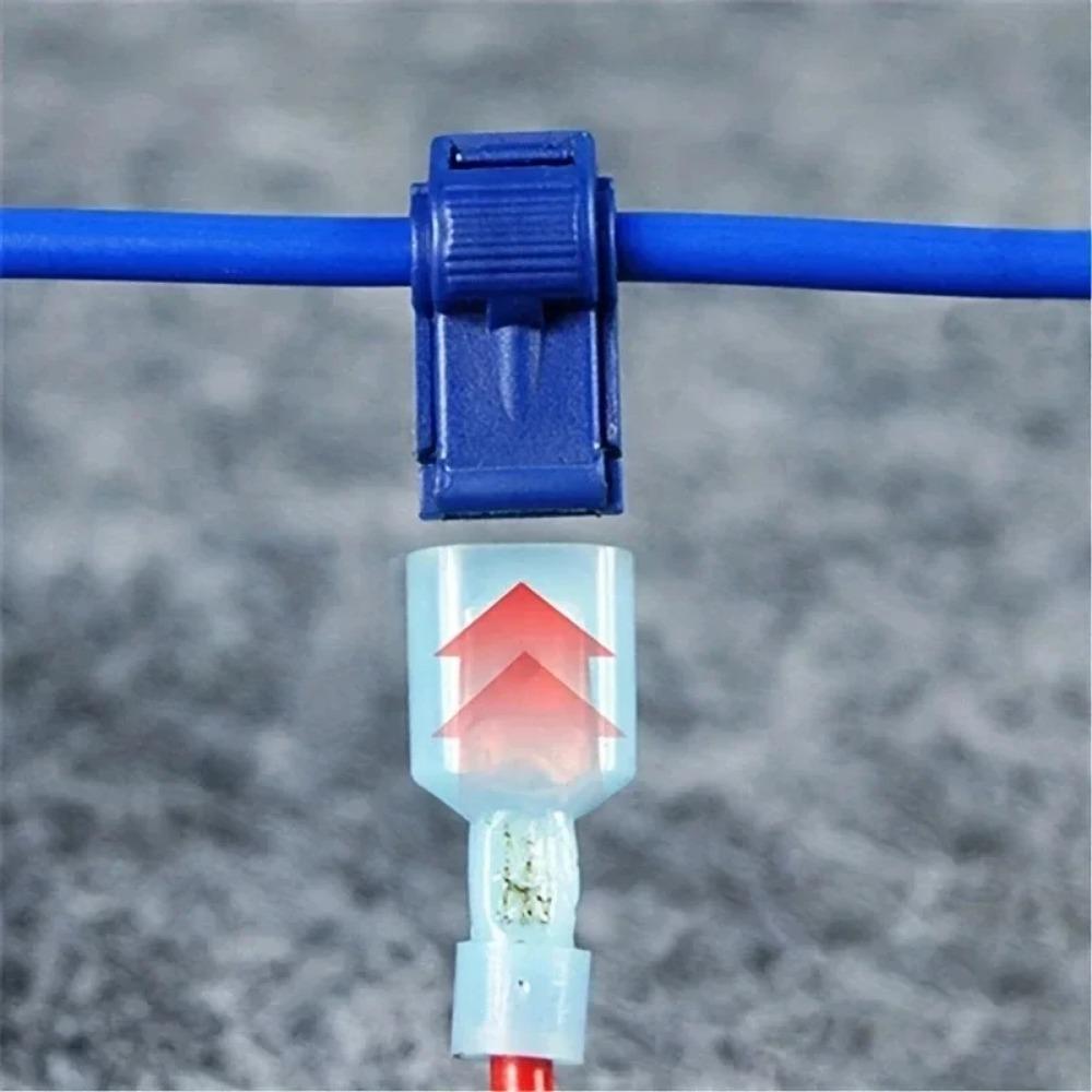 20 Pairs Of Quick Cable Connectors With Snap Lock Connection Terminals For Crimping And Non Stripping Quick Connection Terminals