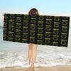 Hot Band N-Nirvanas Rock Beach Towel Colorful Bath Towels for Girl Microfiber Quick Dry Custom Sand Free Beach Yoga Spa Gym Pool