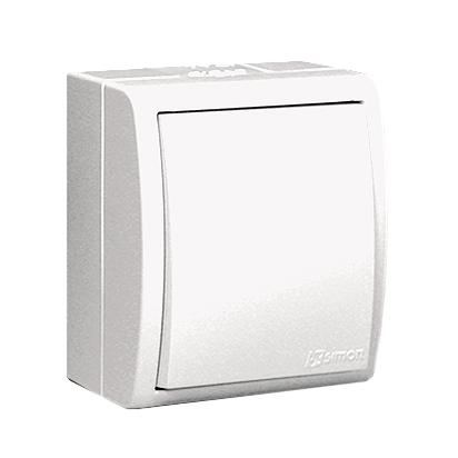Aquarius Single-Pole Switch, Hermetic, Ip54, White - E131Aa-Kn283