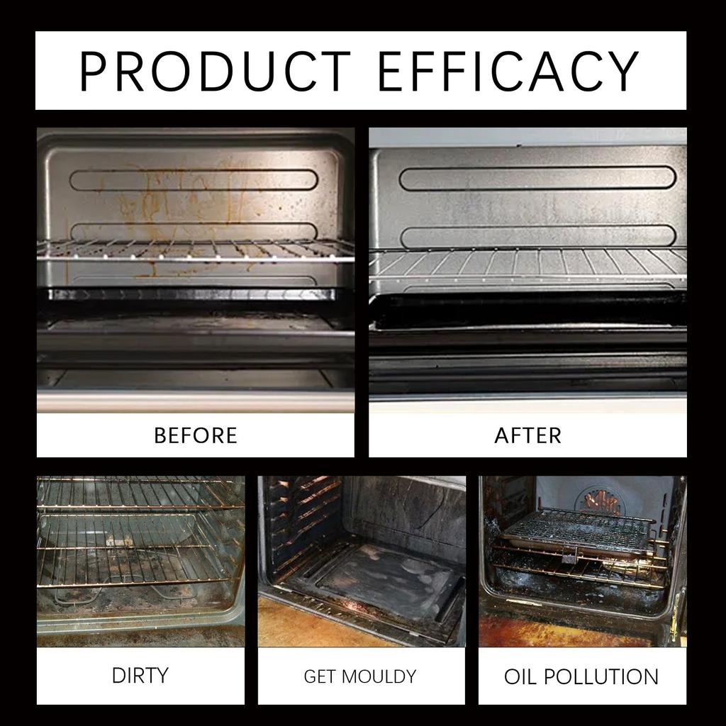 Oven Cleaner Household Kitchen Cleaner Oil And Dirt Oven Spray Cleaner Is Suitable For Various Ovens,237ml