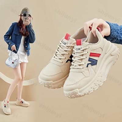 Herbst Damen Freizeitsportschuhe 2026 Bequem Mode Rutschfeste Sneaker Dicke Sohle Outdoor Laufschuhe Zapatos Mujer
