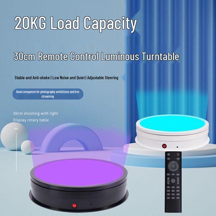 360° LED Adjustable Rotating Display Stand