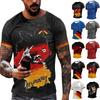 Men's Printed T-Shirt Men's Loose Casual Short Sleeve Top