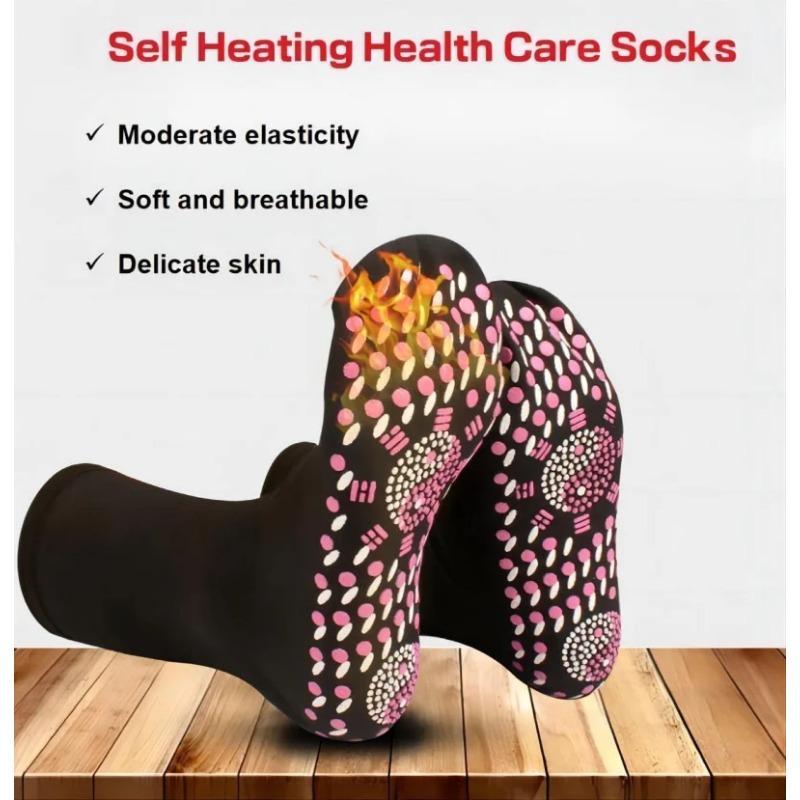 1/3/5/10pairs Tourmaline Self-Heating Socks Winter Warm Thermal Health Care Socks Slimming Health Short Sock Magnetic Therapy Sock