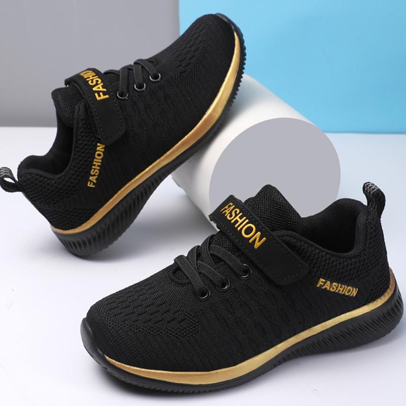 Kinderschuhe, Laufsportschuhe, atmungsaktive Jungen-Mesh-Luftatmungsaktive Mädchen-Freizeitschuhe