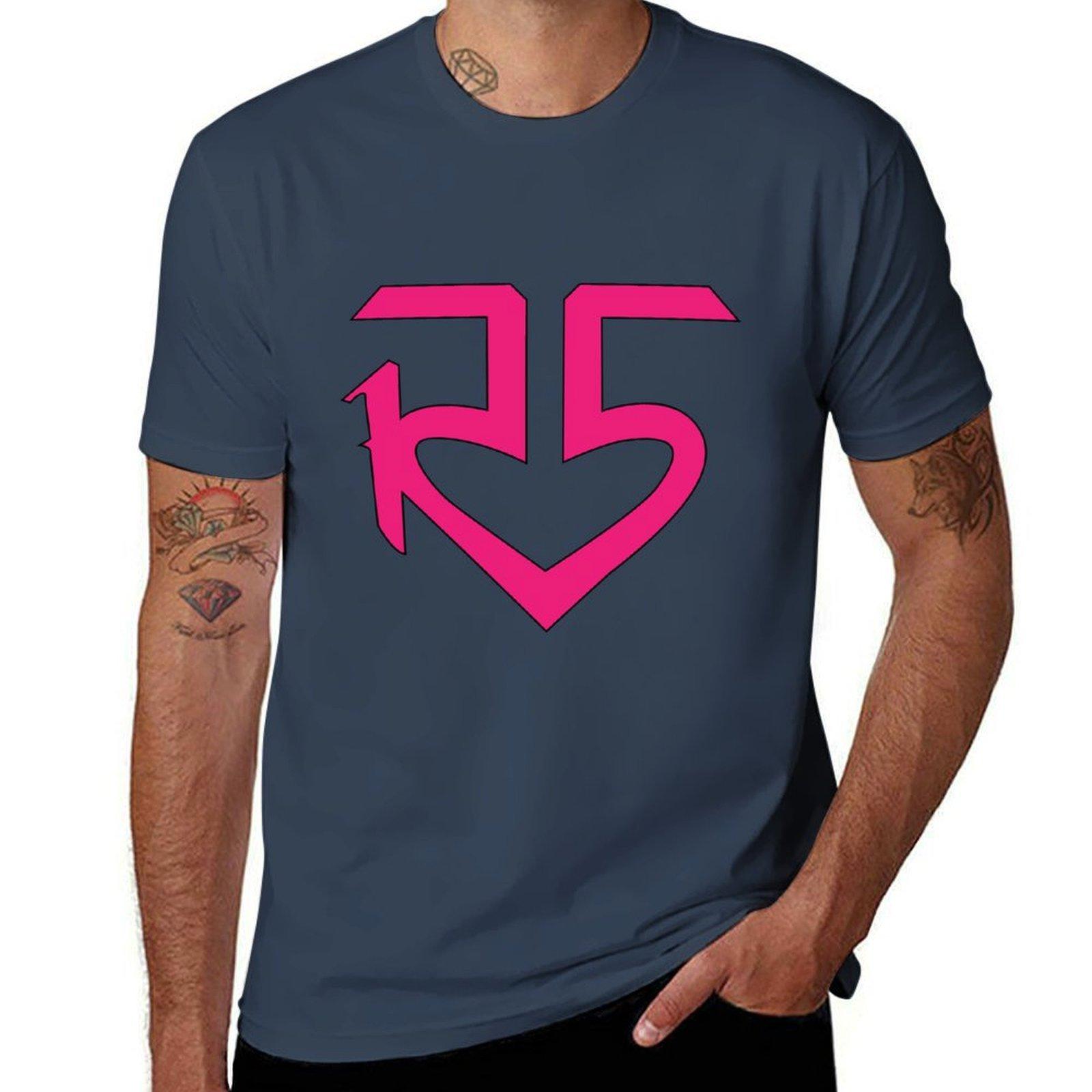 R5 Logo TShirt Classic Basic Casual TShirt S