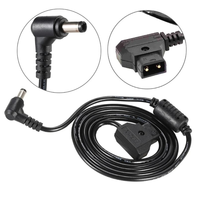 Quality D-Tap To DC5.5x2.5MM Right Angle Cable Power Cable Efficient Power Supply V-Mount for Bmcc BMPC Cameras