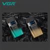 VGR Shaver Gradient Color Body High End Hair Trimmer Intelligent Digital Display Shaver High Speed Dual Blade Electric Clippers Safe and Hygienic