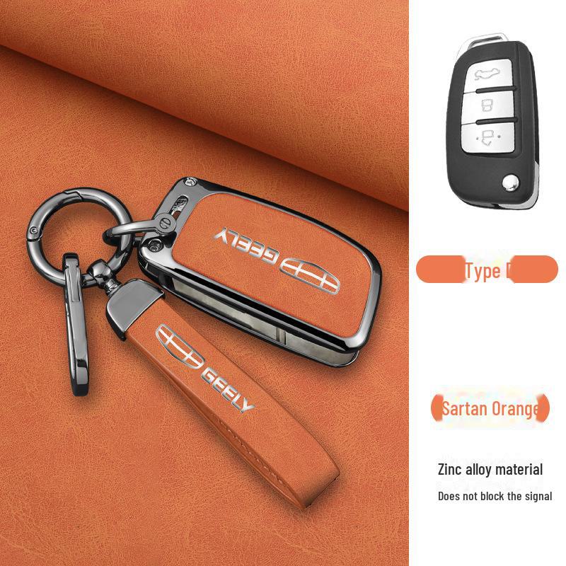 Geely Emgrand Key Cover for Xingrui, Xingyue L, Binrui Cool, Boyue, Binyue GS with Metal Buckle GL Full Package