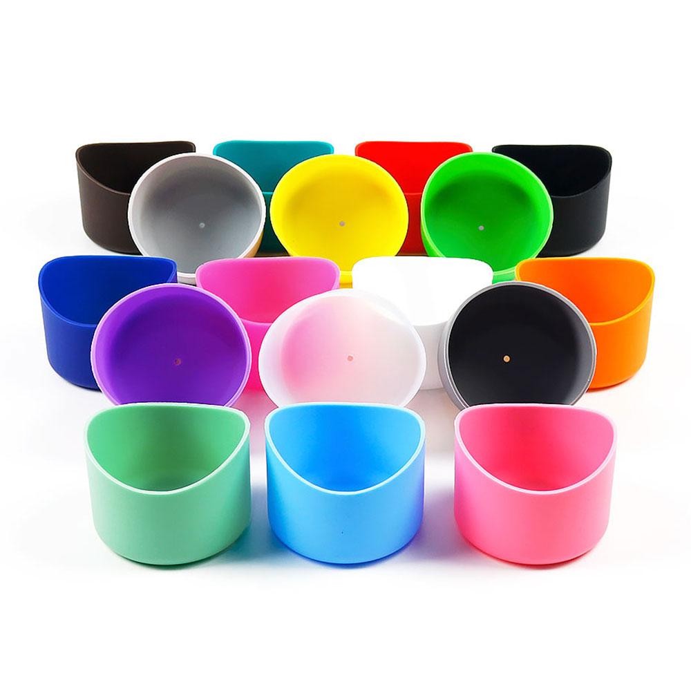 Silicone World 9.0CM Arc Silicone Cup Bottom Protective Cover Irregular Cup Holder Cup Cover 90MM Thermos Flask Base Insulation