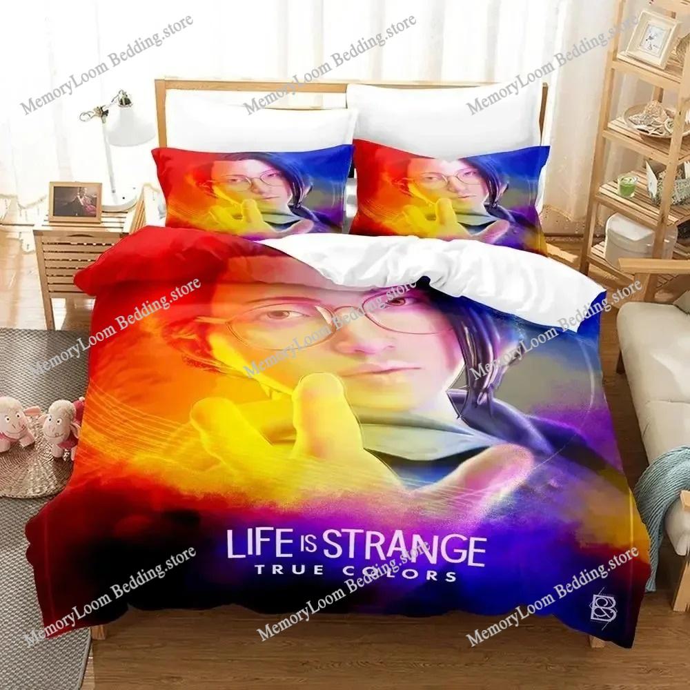 Game Theme Popular Life is Strange Before the Storm Bedding Set King/Queen Size Duvet Cover 3D Print Cozy Soft Home Textile