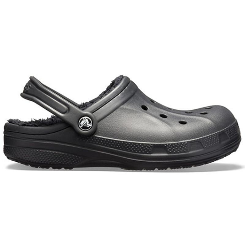 Crocs Classic Clog Crocs Stay Warm Wear Resistant Sports Unisex Black Sandals