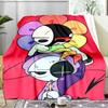 Colorful Cartoon Dandy Blanket Flannel Throw for Sofa, Indoor, Camping, Living Room, Office, Chair, And Bed Soft Birthday Gift