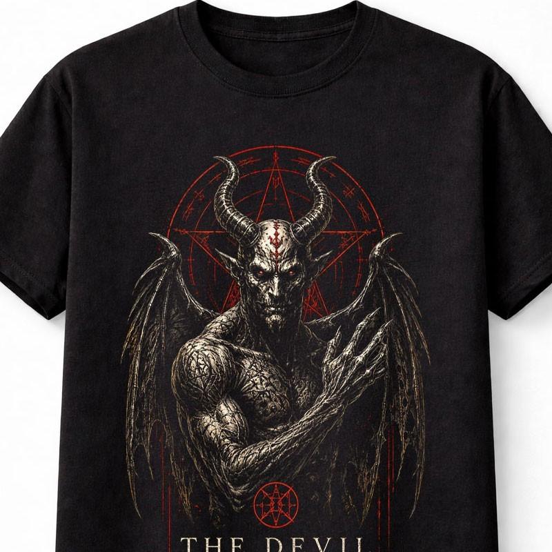 The Devil Prince of Lies Demon Gothic Horror Metal Unisex TShirt