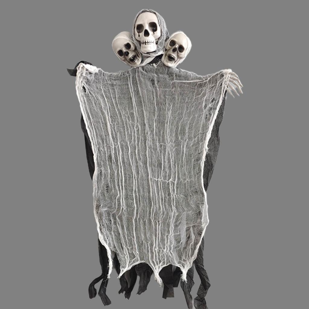 Creepy Scary Animated Skeleton Halloween Party Decoration
