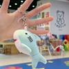 Cute Shark Whale Plush Keychain Charm