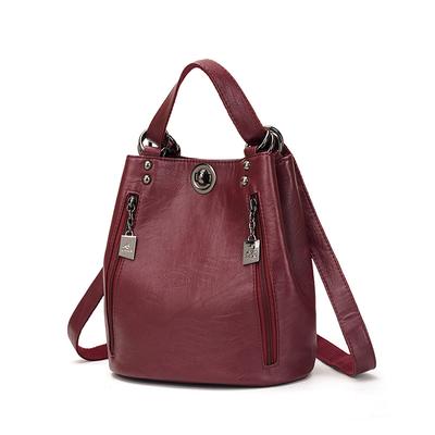 Lederrucksack, Rucksack, Diebstahlsichere Umhängetasche