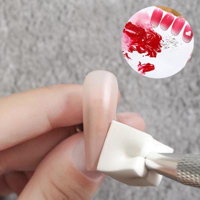 50/100ks Hubky na nechtové umenie Mäkké hubky Nástroje na gradientné nechtové umenie Farebný prechod Manikúra Diy Kreatívna hubka na nechty Uchopovač Diy nástroje