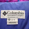 Columbia 90s Old Down jacket 18/20 Blue purple Outdoor Youth Size Kid's Used