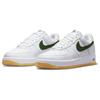 Nike Mens Air Force 1 Low Color of the Month - White Forest Green Unisex Sneakers Gum-Yellow FD7039-101