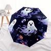 1pc Ghostly Night Automatic Open/Close Umbrella with One Touch Button,, Windproof Design   Lightweight Portable Umbrella for Women & Men6081