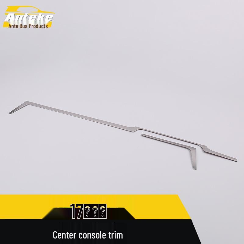 Mingtu Ozdoba středové konzoly: Pasuje na 17 modelů - Elektrogalvanizovaná dekorativní lišta na palubní desku pro automobily