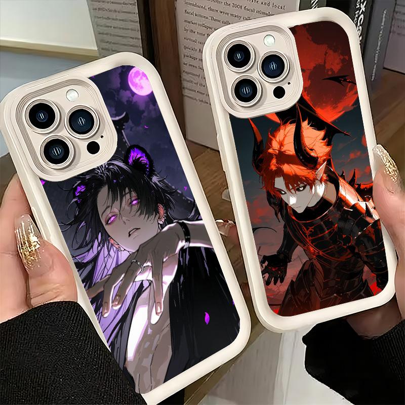 Phone Case for iPhone 17 Air 16E 15 16 Pro Max Devil Bad Boy Anime Style Cover 14 Plus 13 12 Mini Soft Shell Silicone Fundas