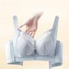Lingerie Grande Taille pour Femmes Coupe Fine Sans Armatures Haut Froncé Soutien Anti-Affaissement