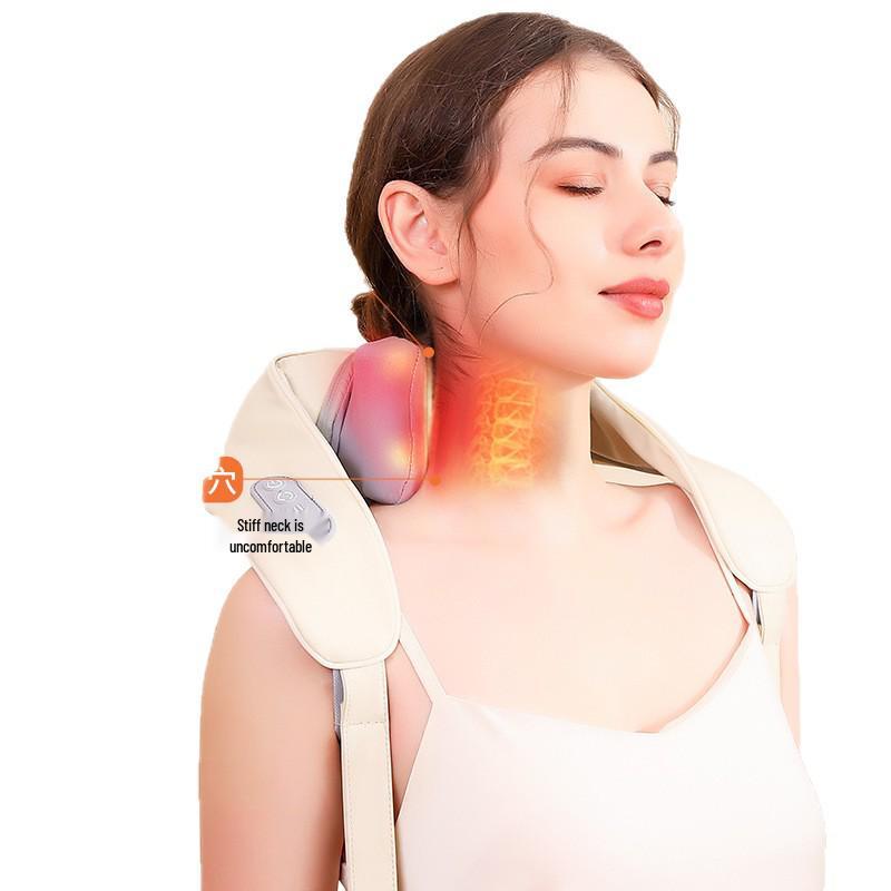 Versatile Portable Neck and Shoulder Massager Shawl