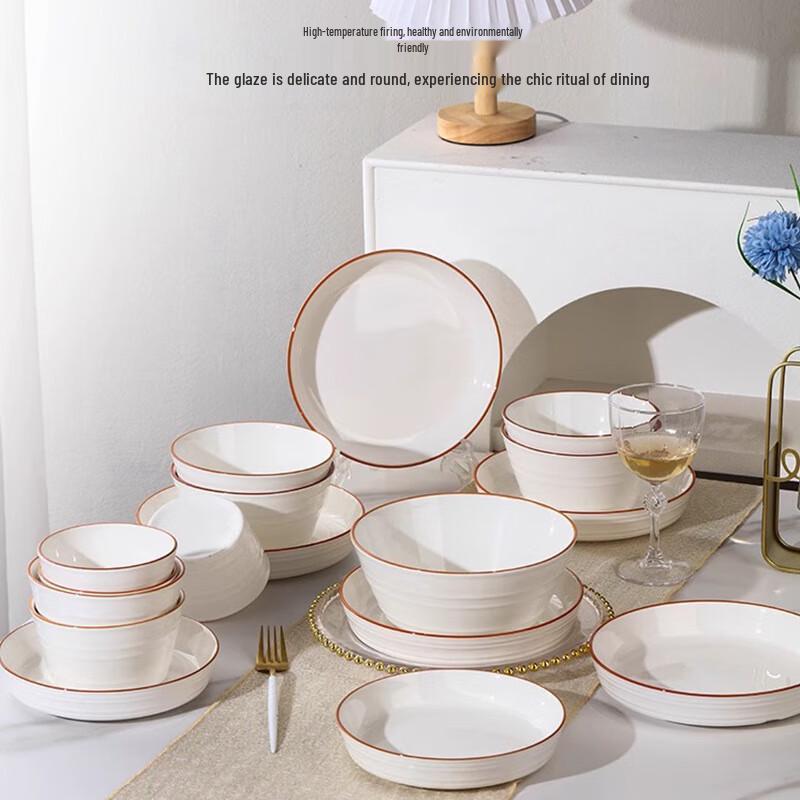 Linpan Jingdezhen Ceramic Bowl Set