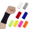 Wrist Sweatband Made By High Elastic Meterial Comfortable Pressure Protection Athletic Wristbands Armbands Sports Tennis Bands