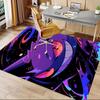 1pc Pikachu Friends Adventure Carpet for Playroom Bedroom Living Room Sofa Home Decor,kids Game Area Rug Non-slip Floor Mat Y72973