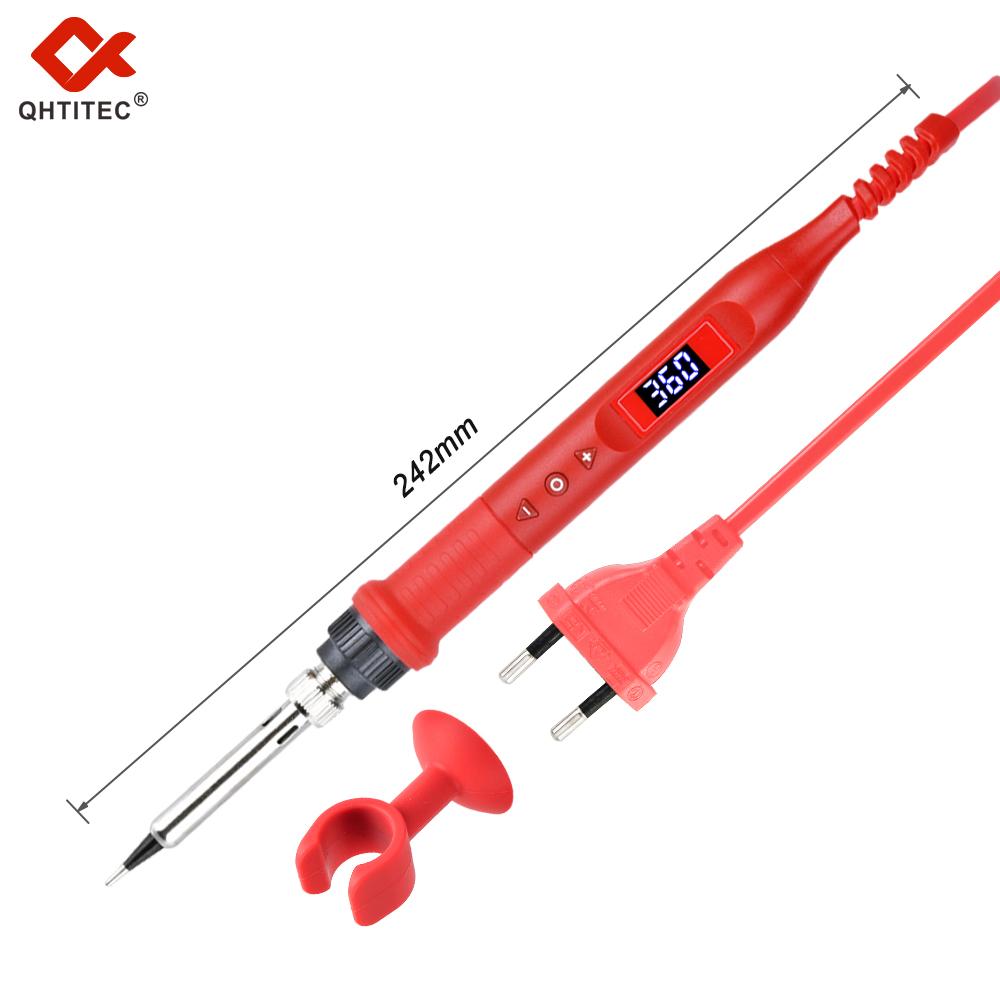 619 Digital Multimeter Soldering Iron Kit Ac Dc Ammeter Voltmeter Ohm Tester Ncv Lcd Color Display Multimetro Usb Charg