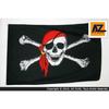 Pirate Flag - Az Flag - 250x150cm - Polyester - Metal Eyelets - Reinforced Edges