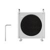 Ulanzi QT01 Aluminum Alloy Case for Mac Vertical Computer Case with Protective and Dustproof Storage Aluminum Mini and Portable for Mac Mini Pro Mini,