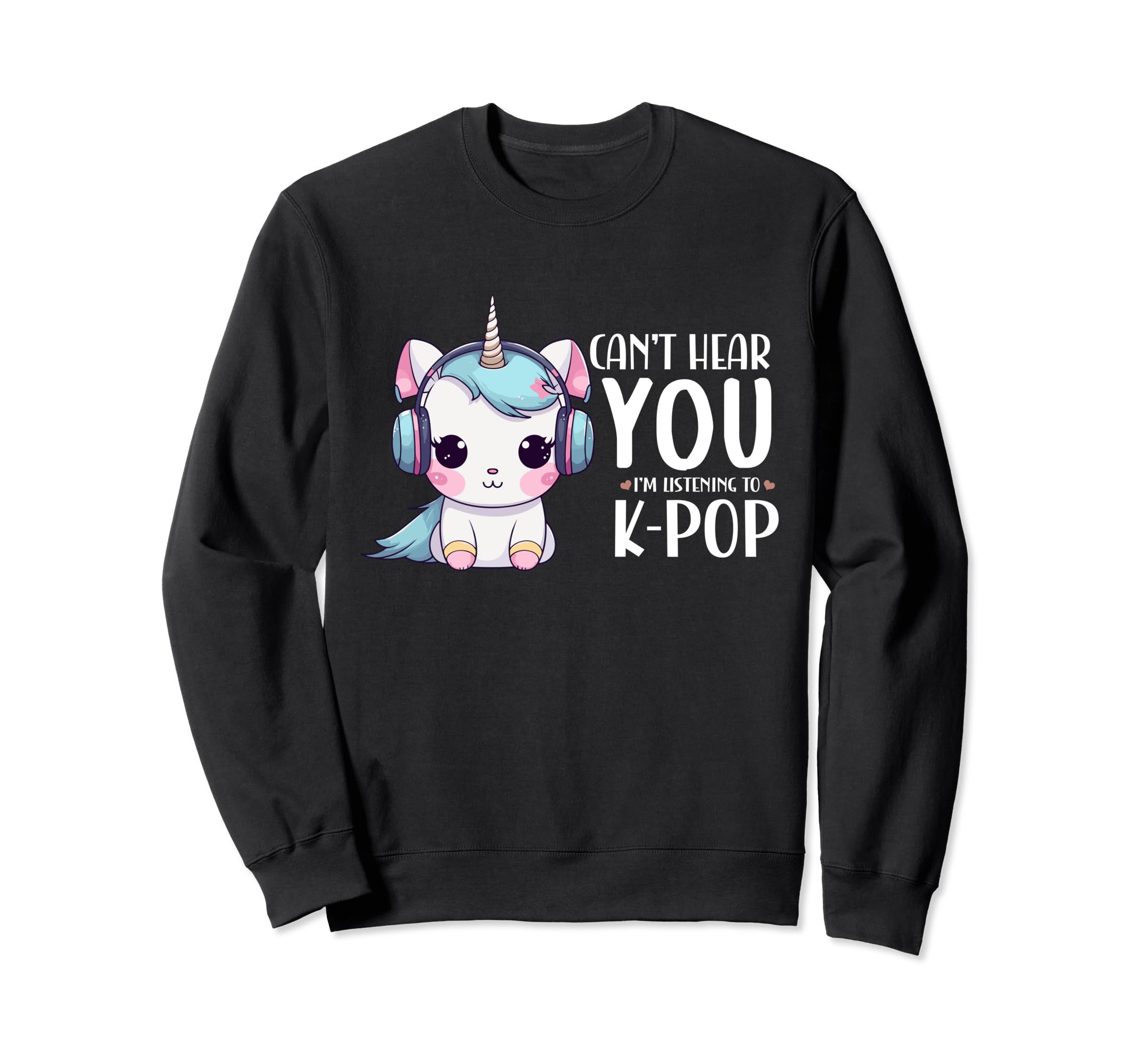 

Hear You Listening Goods Единорог Толстовка Can t I m K-Pop