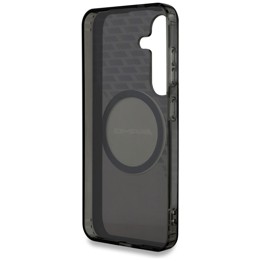 Etui do Samsung Galaxy S25 AMG MagSafe Transparentne Czarne