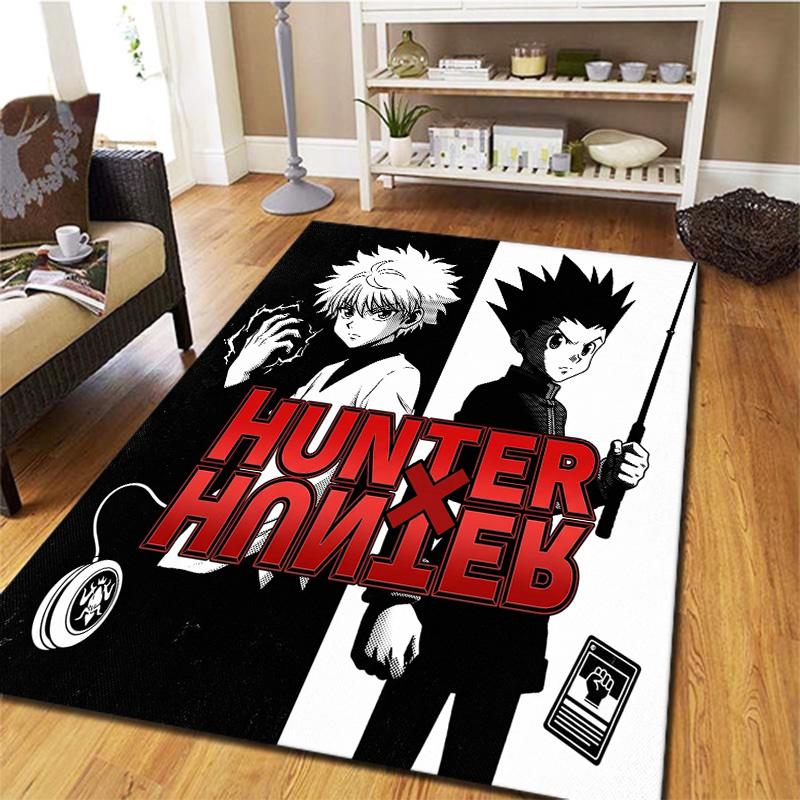 Hunter X Hunter Carpet Rug For Living Room Bedroom Home Sofa Decoration Kids Play Nonslip Floor Mat