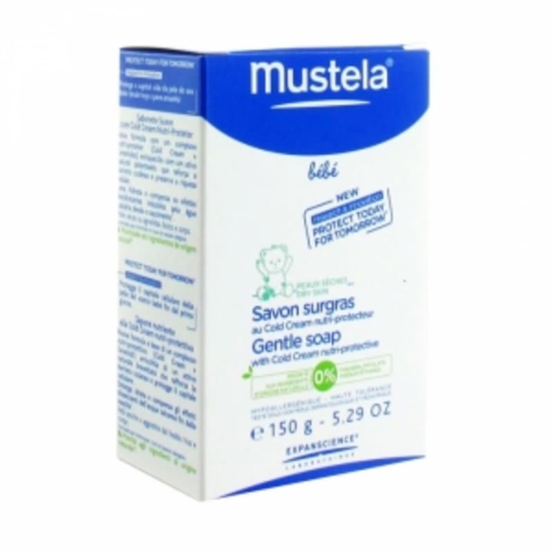 

Mustela Bebe Холодный крем мыло 150 г (мягкое мыло с кольд-кремом)