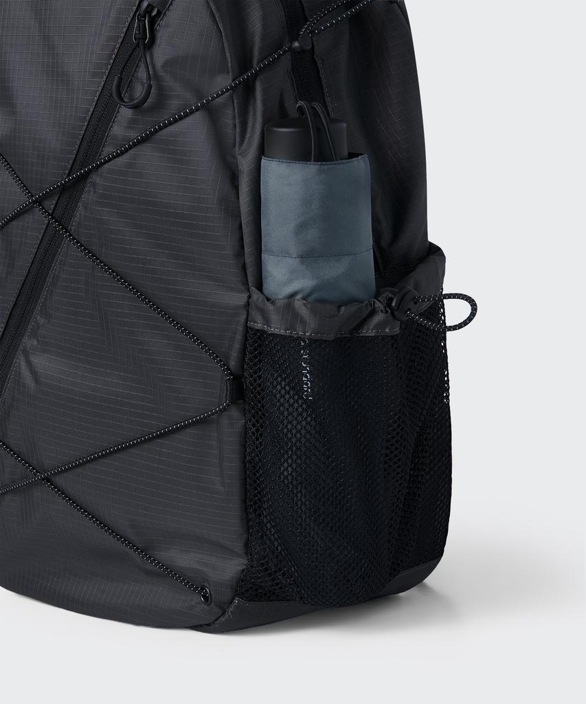 Musinsa Standard [City Leisure] Ripstop String Hiking Backpack [Black]
