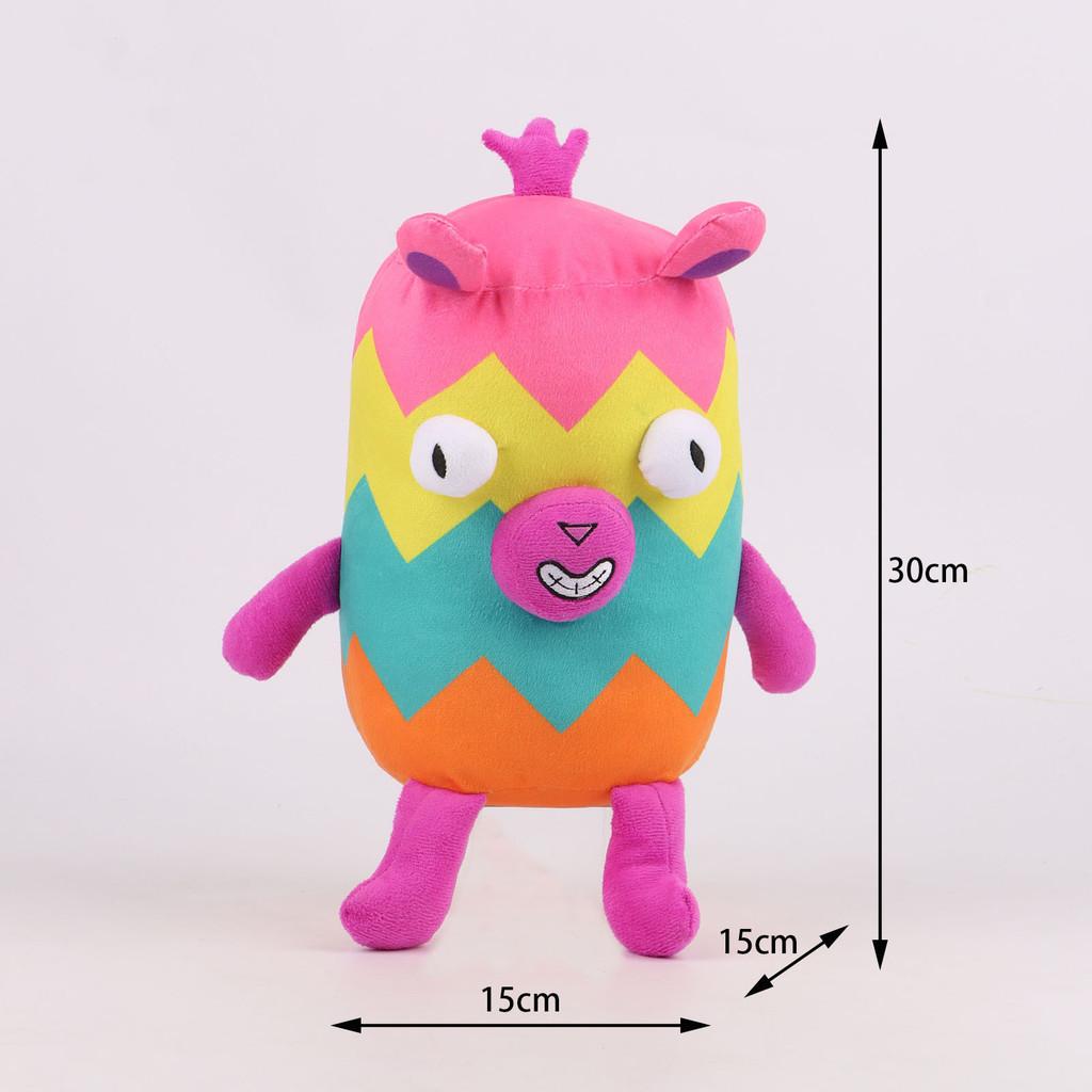 

Bison Burrito Revenge Plush Toy Game Stuffed Doll Decoration Kids Gift 2734cm розовый