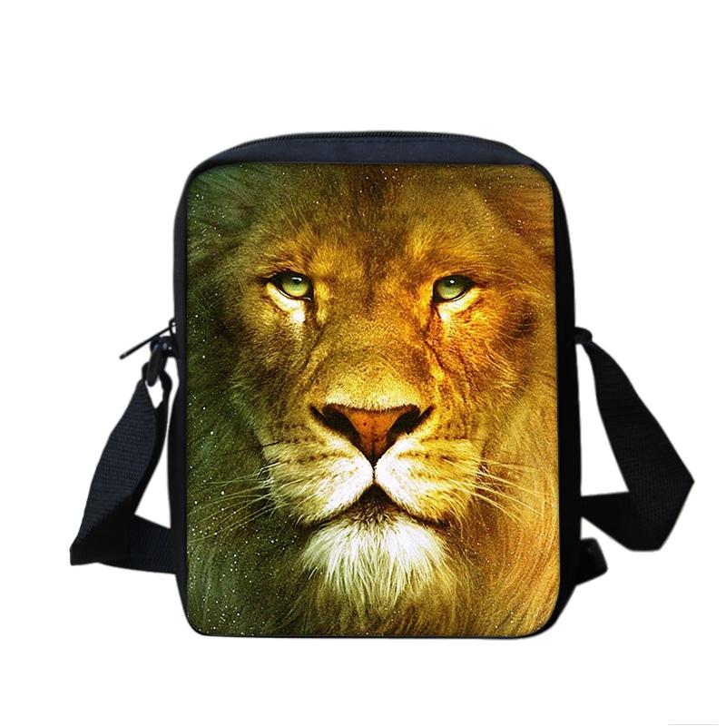 lion multifunctional cartoon large capacity shoulder bag, the perfect gift for boys and girls on school birthdays