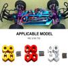RCGOFOLLOW 4pcs Aluminum Alloy Strong Wheel Hex Mount For 1/16 Adapter HQ 731 732 733 734 RC Car Part RC Car Accessories